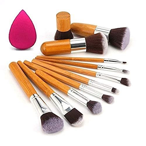 KYLIE Synthetic Bristle Makeup Brushes – Brown , Pack of 11 , KYLIE KYLIE Synthetic Bristle Makeup Brushes – Brown , Pack of 11 , KYLIE