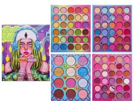 Kevin and coco 4 in 1, 102 Colors complete face palette