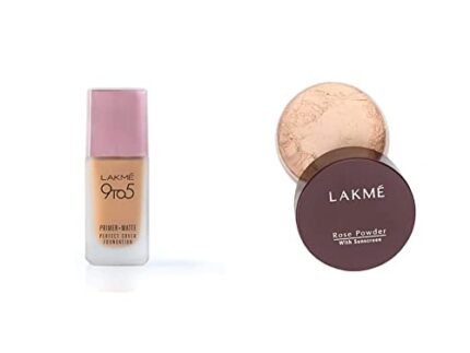LAKMÉ Powder for Oily Skin Type Full coverage Foundation Matte Finish Soft Pink 25 Ml