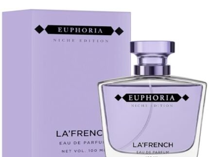 La French Euphoria Perfume for Men and Women, Long-Lasting Luxury Fragrance, Ideal Birthday Gift For Men and Women, Best Unisex Perfume with All-Day Scent, luxury perfume for Men (100ML)