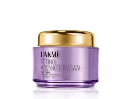 Lakme Retinol Advanced Renewal Day Creme Pro-Retinol Peptide Complex + UV Filters & SPF 15 PA++ 50G