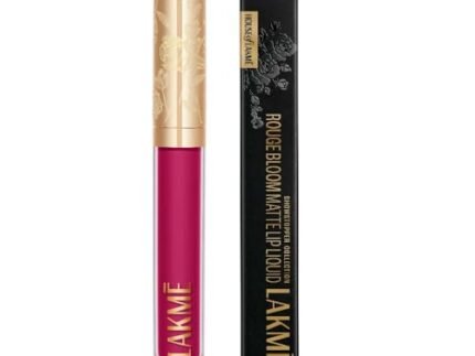 Lakme Rouge Bloom Matte Lip Liquid Majestic Magnolia 202-3.5ml