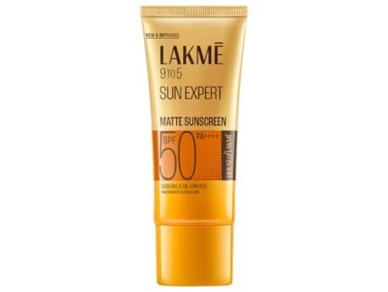 Lakme Sun Expert SPF 50 PA+++ Super Matte Lotion Sunscreen, Lightweight, Non Sticky,50ml