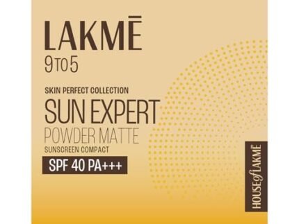 Lakme Sun Expert Ultra Matte Spf 40 Pa+++ Compact|| Non Greasy Non Sticky|| For Indian Skin|| Gives Even-Tone Complexion|| 7 g