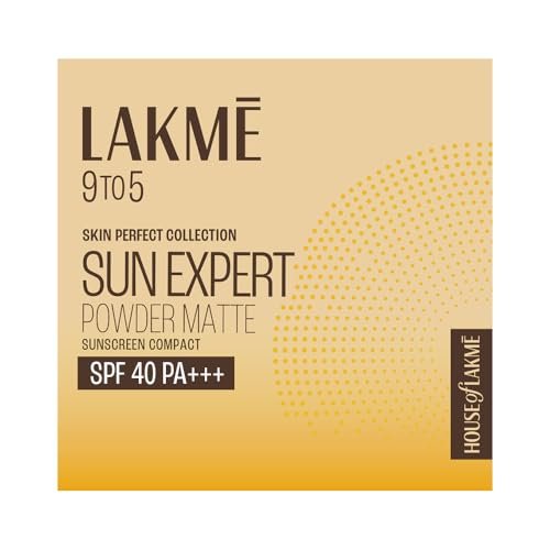 Lakme Sun Expert Ultra Matte Spf 40 Pa+++ Compact|| Non Greasy Non Sticky|| For Indian Skin|| Gives Even-Tone Complexion|| 7 g Lakme Sun Expert Ultra Matte Spf 40 Pa+++ Compact|| Non Greasy Non Sticky|| For Indian Skin|| Gives Even-Tone Complexion|| 7 g