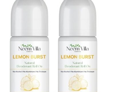 Lemon Roll-On Deodorant with Refreshing Citrus Aroma for All-Day Freshness | For Men & Women | 50 ml (2)