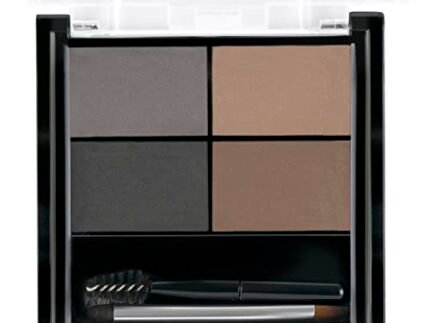 MARS 4 in 1 Eyebrow Powder Cake with Angled Eyebrow Brush and Spoolie | Long Lasting & Waterproof | (8g)