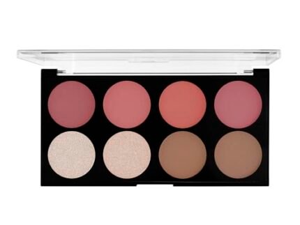 MARS Fantasy Face Palette with Blushes,Highlighters and Bronzer| Highly Pigmented & Long Lasting | Face Makeup Kit (20g) (Shade-01)