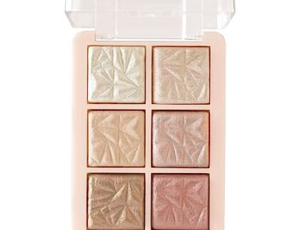 MARS Glowzilla 6 Colour Highlighter Palette | Ultra Blendable & Long Lasting | Blinding Glow (12.0gm) (Shade-02)