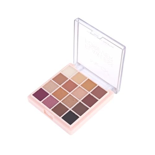 ME-ON Flawless Forever Pro Makeup Palette | All-in-One Face & Eye Kit with Eyeshadows, Blush, Contour & Highlighter | Matte & Shimmer Shades | Highly Pigmented & Travel-Friendly Palette (01, 28 gm) ME-ON Flawless Forever Pro Makeup Palette | All-in-One Face & Eye Kit with Eyeshadows, Blush, Contour & Highlighter | Matte & Shimmer Shades | Highly Pigmented & Travel-Friendly Palette (01, 28 gm)