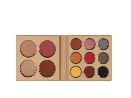 Makeup Kit | Highly Pigmented and Blendable | 9 Eyeshadow Palette with 1 Highlighter, Blusher, Bronzer & Compact Powder each (SUNDAY)