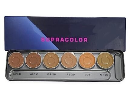 Makeup palette that can be used as a concealer, foundation and highlighter (6 Color)