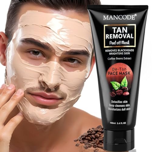 Mancode De-Tan Removal Peel off Face Mask for Men and Women 100ml | Deep Cleansing Exfoliator, Defeat Blackheads & Whiteheads, Glowing White & Brighten Skin Mancode De-Tan Removal Peel off Face Mask for Men and Women 100ml | Deep Cleansing Exfoliator, Defeat Blackheads & Whiteheads, Glowing White & Brighten Skin