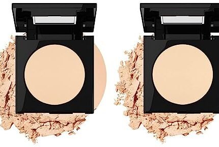 Maybelline New York Fit Me Matte Poreless Powder For All Skin Types, 220 Natural Beige, 8.5G & New York Fit Me Matte Poreless Powder For All Skin Types, 230 Natural Buff, 8.5G