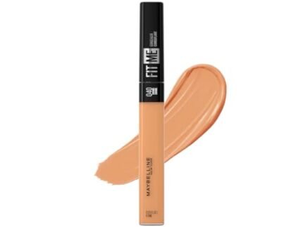 Maybelline New York Full Coverage Liquid Concealer For All Skin Type, Matte & Poreless Ultra Blendable, Fit Me!, 40 Caramel, 6.8ml