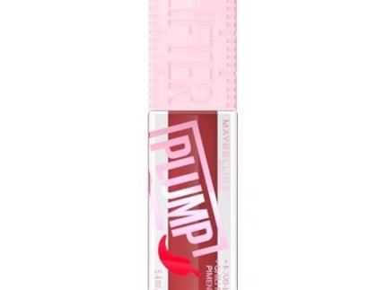 Maybelline New York Lifter Plump – Plumping Lip Gloss, Hot Chili, 5ml
