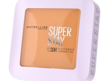 Maybelline New York Super Stay Flex Powder Foundation Compact, 330, Full Coverage, 30H Full Coverage, Perfect for Oily Skin, Waterproof & Sweatproof, 9g