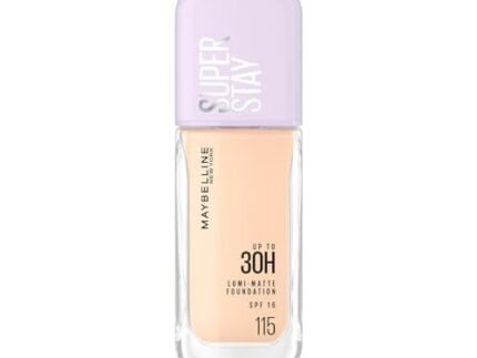 Maybelline New York Super Stay Lumi-Matte Liquid Foundation – 115, Up To 30H Long Wear, Water & Transfer Proof. SuperStay Lumi-Matte Liquid Foundation comes with Non-comedogenic & Vegan Formula | 35ml