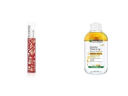 Maybelline New York Super Stay Matte Ink Liquid Lipstick, Ruler, 5g and Garnier Micellar Cleansing Bi Phase Water, 125ml