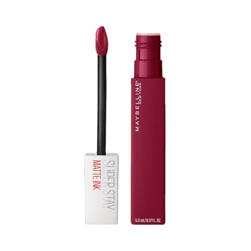 Maybelline New York SuperStay Matte Ink Liquid Lipstick – Founder, Highly pigmented, Transfer Proof & Fade Proof. Maybelline New York SuperStay Matte Ink Liquid Lipstick Lasts Up To 16 Hour | 5ml Maybelline New York SuperStay Matte Ink Liquid Lipstick – Founder, Highly pigmented, Transfer Proof & Fade Proof. Maybelline New York SuperStay Matte Ink Liquid Lipstick Lasts Up To 16 Hour | 5ml