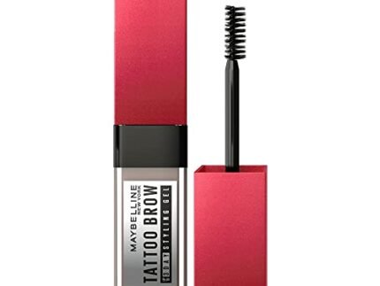 Maybelline New York Tattoo Brow 3 Day Styling Brow Gel - Deep Brown, Semi-permanent Tinted Eyebrow Gel, Water, smudge & Transfer-proof. Tattoo Brow 3 Day Styling Brow Gel Last Up To 3 Days | 6ml