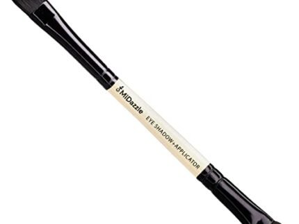Midazzle Premium Wooden 2 in 1 Eye Shadow and Eye Applicator Brush (MIMB00514)