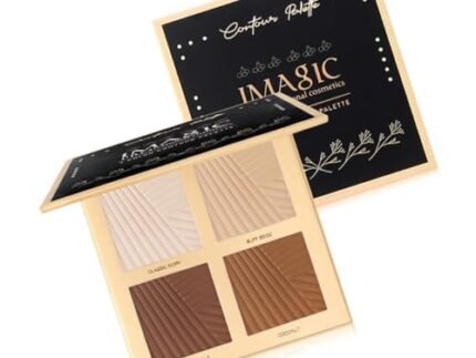 NANCY AJRAM x Imagic Professional Ultimate Highlighting & Contour Palette for Stunning Makeup Perfection, 80 gram