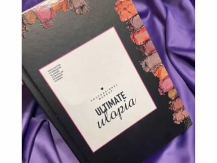 NYLI Professional The All-in-One 4 Pages Foldable Makeup Palette Book: 6 Highlighters, 6 Blushers, 28 Eyeshadows, Concealer and Eyebrow Powder – Multicolor Palette (200g)