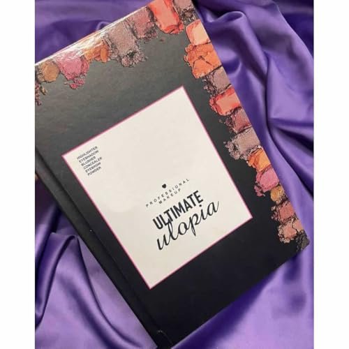 NYLI Professional The All-in-One 4 Pages Foldable Makeup Palette Book: 6 Highlighters, 6 Blushers, 28 Eyeshadows, Concealer and Eyebrow Powder – Multicolor Palette (200g) NYLI Professional The All-in-One 4 Pages Foldable Makeup Palette Book: 6 Highlighters, 6 Blushers, 28 Eyeshadows, Concealer and Eyebrow Powder – Multicolor Palette (200g)
