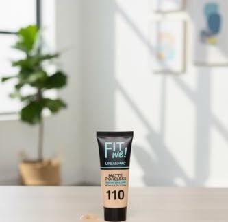 New York Liquid Foundation, Matte & Poreless, Full Coverage Blendable Normal to Oily Skin, Fit We, 115 Ivory, 18ml