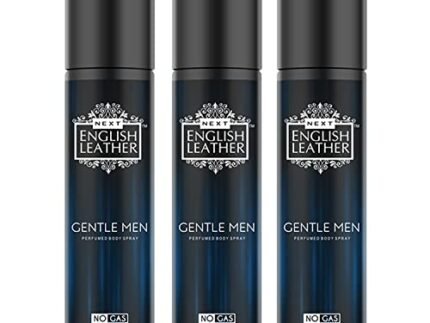 Next Care English Leather Gentle Men No Gas Deo For Men & Women, All Day Long Lasting Perfume Body Deodorant Spray(Pack of 3 X 120ml)
