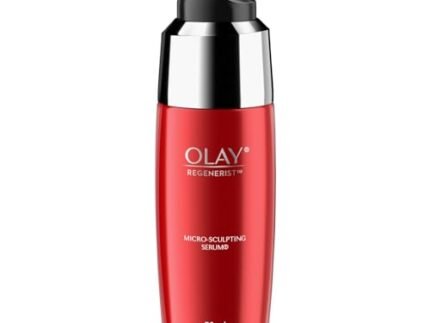 Olay Regenerist Micosculpting Serum | Hydrated, Plump, Bouncy Skin | With Hyaluronic Acid, Niacinamide and Peptides | Normal, Oily, Dry, Combination Skin | 50ml