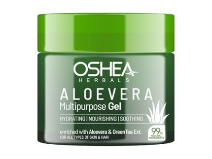 Oshea Herbals Aloe Vera Gel for Women & Men | Hydrates & Nourishes Skin with Soothing Properties | Face Gel Enriched with Aloe Vera & Green Tea Extracts | Ideal for All Skin & Hair Types - 300 ml