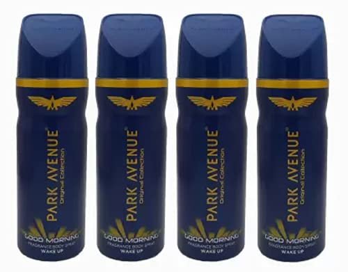 PARK AVENUE GOOD MORNING DEO PACK OF 4 Deodorant Spray – For Men & Women (600 ml, Pack of 4) PARK AVENUE GOOD MORNING DEO PACK OF 4 Deodorant Spray – For Men & Women (600 ml, Pack of 4)