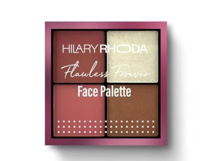 PREMIUM Flawless Forever Face Palette | Highlighter, Contour & 2 Blushes |Face Makeup Kit | Highly Pigmented & Long Lasting Face Palette | 11.2g (Light – Shade 01) SH-7711