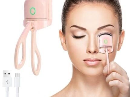 Premium Eye Lash Curler With Silicone Pressure Pad USB Rechargeable Electric Eyelash Curler (Multi Colour)