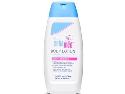 Sebamed Baby Body Lotion|pH 5.5|Ideal for dry skin|Daily moisturisation|100 ml