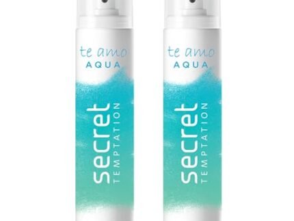 Secret Temptation Te Amo Aqua Perfume Body Spray Combo for Women, Pack of 2 (120 ml each)