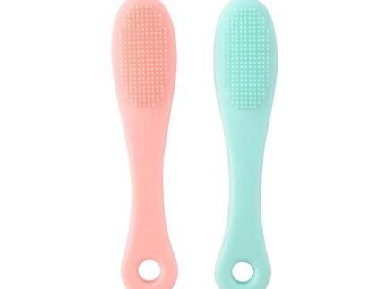 Silicone Face Scrubber Manual Facial Cleansing Brushes | Face Scrubber Cleanser Brush for Gently and Effectively Cleaning | Removing Blackheads and Massaging (Pack of 2)