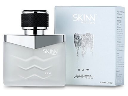 Skinn By Titan | Raw Perfume - 50 Ml | Perfume For Man | Gift for Men | Premium Fragrance | Grooming Essentials | Long Lasting Smell for Men |Fresh, Woody, Spicy | Eau De Parfum