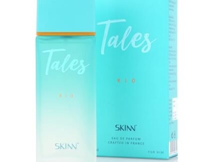 Skinn By Titan | Tales Rio Perfume - 100 Ml | Perfume For Man | Gift for Men | Premium Fragrance | Grooming Essentials | Long Lasting Smell for Men | Fresh, Woody |Eau De Parfum