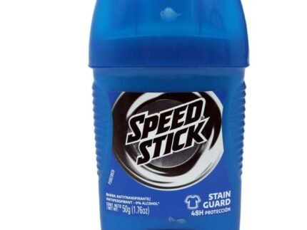 Speed Stick Stain Guard Antiperspirant Deodorant Stick 50g For Men | 48H Sweat & Odor Protection | Reduces Underarm Stains | Long-Lasting Freshness |
