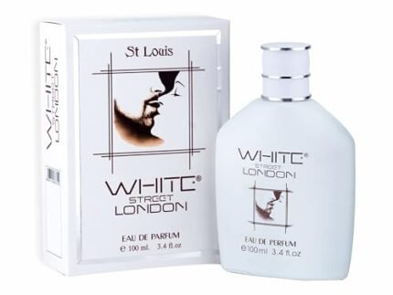 St Louis White Street London Eau De Parfum | For Men | 100ml | Long-Lasting Fragrance | Ideal Gift for Birthdays, Anniversaries & Special Occasions | All-Season Perfume