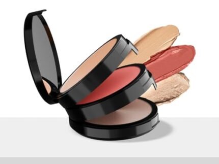 Staze 9to9 Triple Treat Stacked Face Palette 01 Main Character | Blush, Concealer & Highlighter | 3-in-1 Makeup Kit for All Skin Types, Travel-Friendly