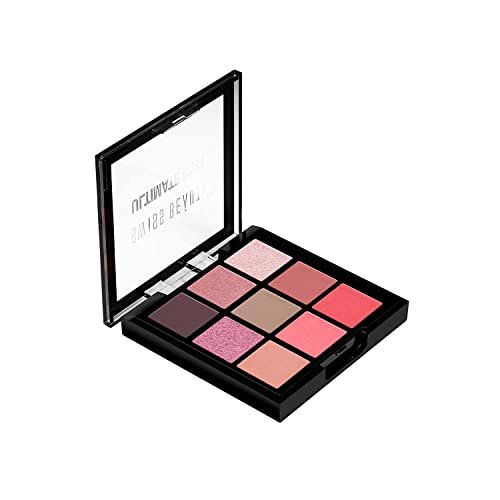Swiss Beauty Ultimate 9 Pigmented Colors Eyeshadow Palette Long Wearing And Easily Blendable Eye Makeup Palette Matte, Shimmery And Metallic Finish – Multicolor-02, 6G Swiss Beauty Ultimate 9 Pigmented Colors Eyeshadow Palette Long Wearing And Easily Blendable Eye Makeup Palette Matte, Shimmery And Metallic Finish – Multicolor-02, 6G