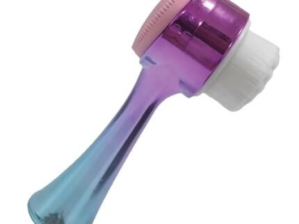 TEMPERIA (1 pcs) 2 in 1 Silicone Face Scrubber Brush for Men & Women - Facial Massager Tool for Cleansing - Exfoliating Brush for Face Wash Scrub (MN01)