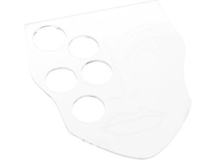 Transparent Makeup Palette Makeup Artist Tool for Pigment Lip Gloss Nail Art|Makeup Box For Storage|Make Up, Cosmetic, Skincare Organiser For Women|