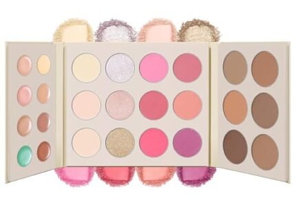 UCANBE 26 Colors 4-in-1 Multi-Use Face Palette, Long-Lasting Makeup Palette with 8 Concealers, 6 Contours, 6 Highlighters and 6 Blushes All In One Palette, High Coverage and Travel-Friendly