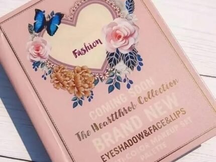 URBANMAC Multipurpose makeup book Eyeshadow & FACE & LIPS MULTICOLOR All in one makeup book palette (Multicolor, Heart)