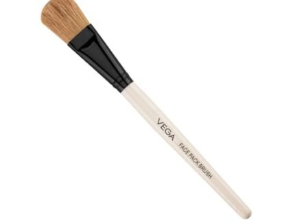 Vega Face Pack Brush for Women & Men | Soft Bristles for Smooth Face Mask Application | Wooden Handle Skincare Brush for Easy & Even Coverage | Perfect Skincare Tool for Home & Salon | (HV-27)